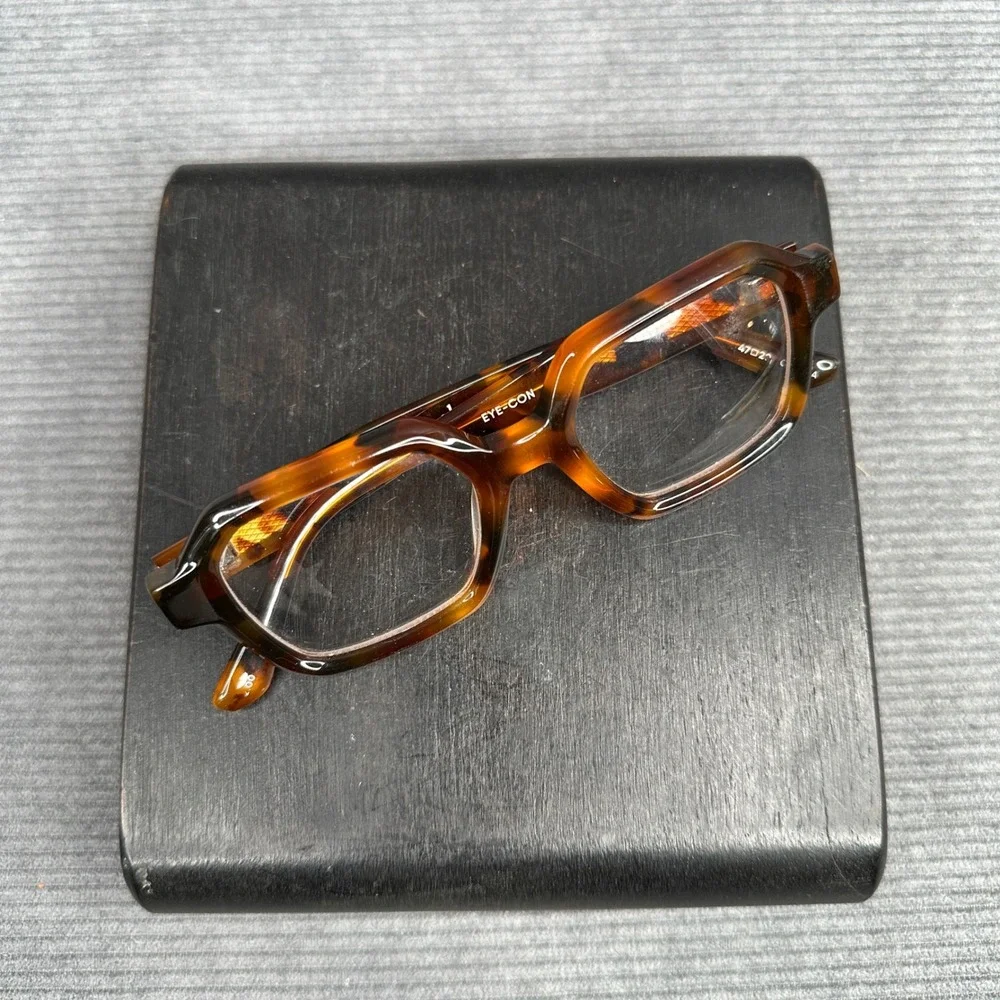 eyebobs Eye-Con Tortoise Shell Square Reading Y2K Glasses 3461-19 47-22-145 +2.0
